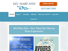 Tablet Screenshot of maryann.com.au